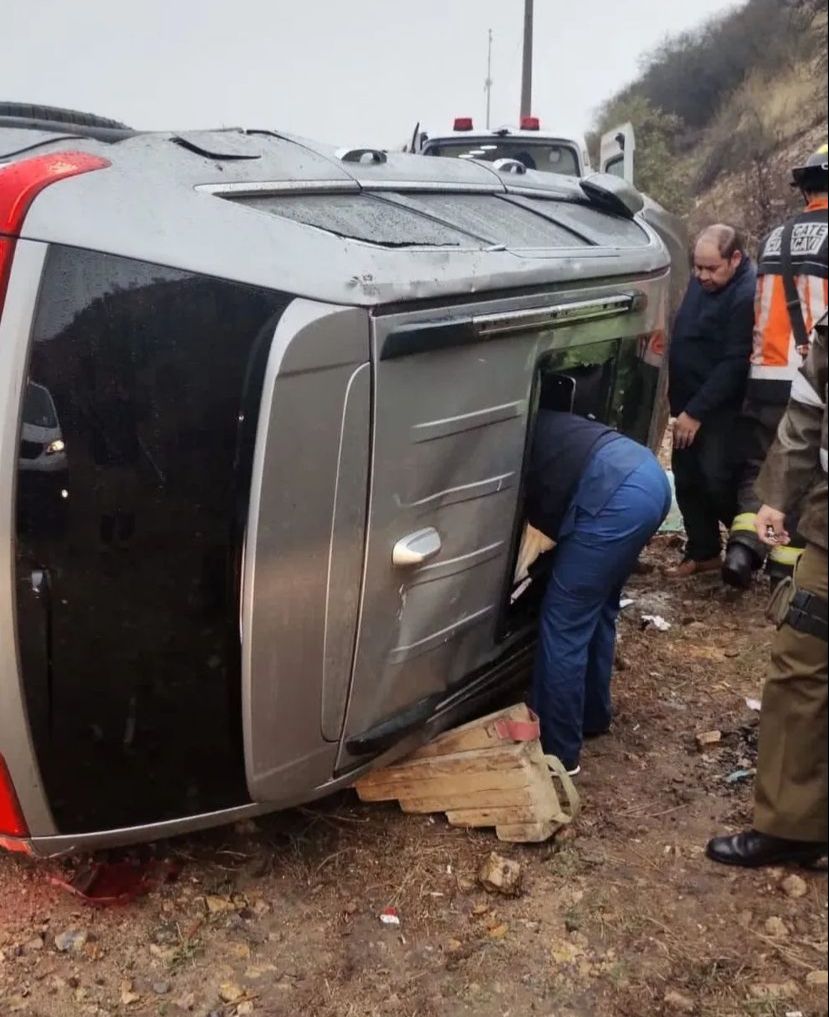 Patricia Maldonado sufrió accidente automovilístico. Foto: CHV Noticias.