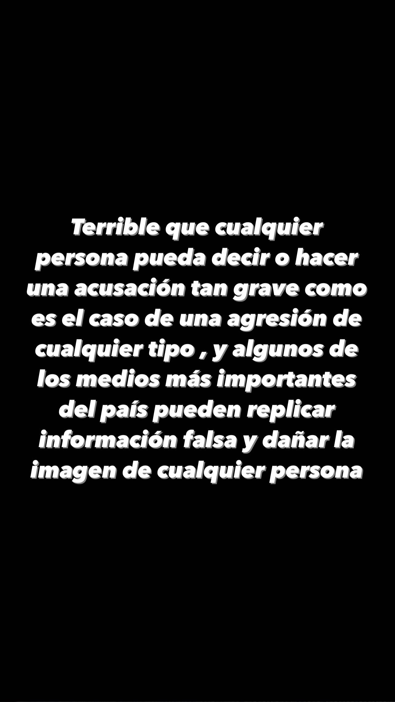 Kanela se defiende tras denuncia de guitarista de Noche de Brujas. Fuente: Instagram.